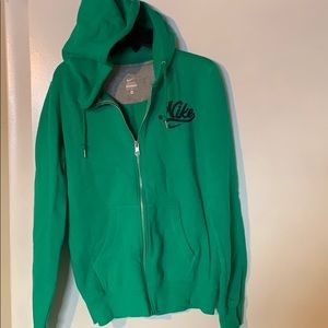 Nike zip up hoodie